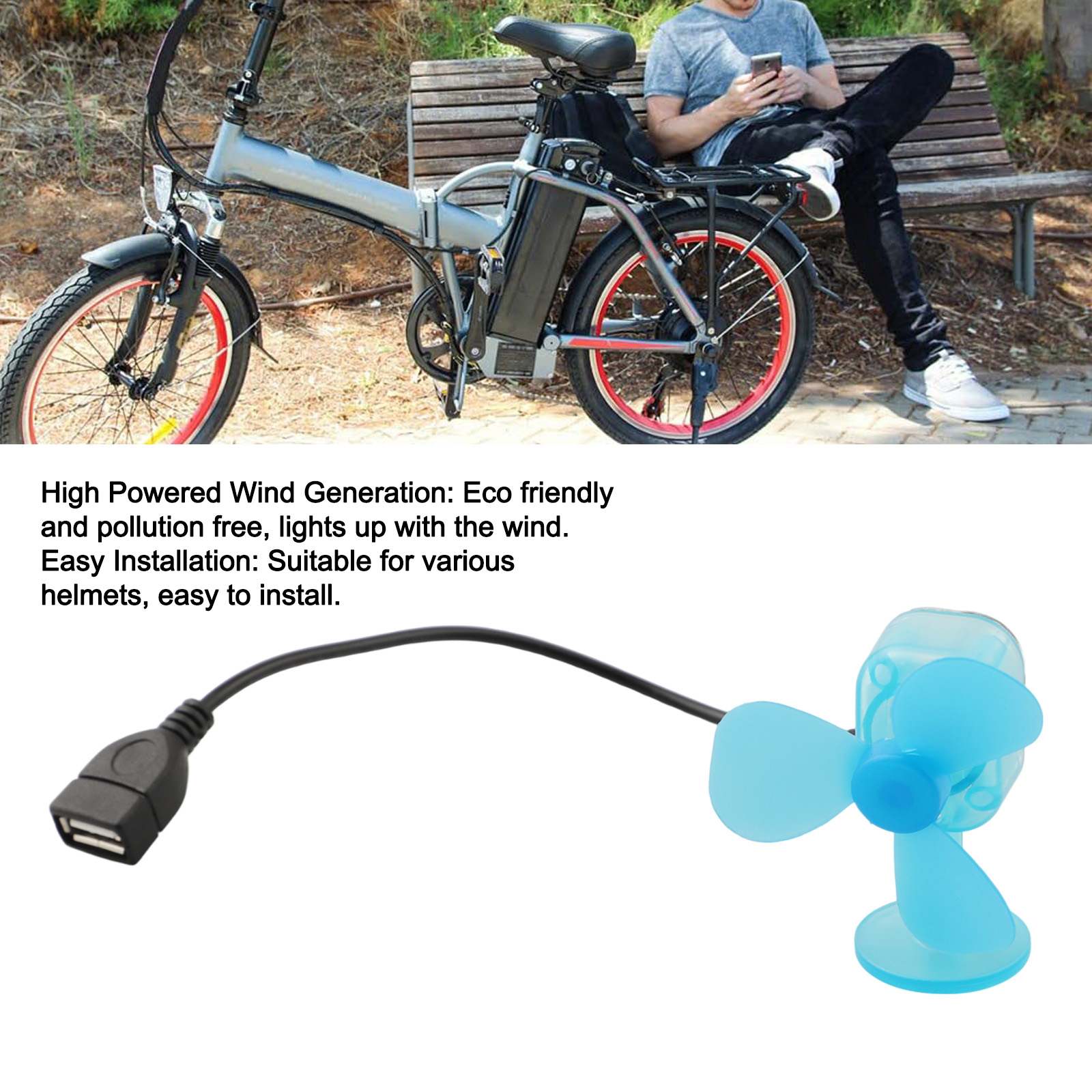 Outdoor Power Products - Портативный ветрогенератор 5 Вт USB для