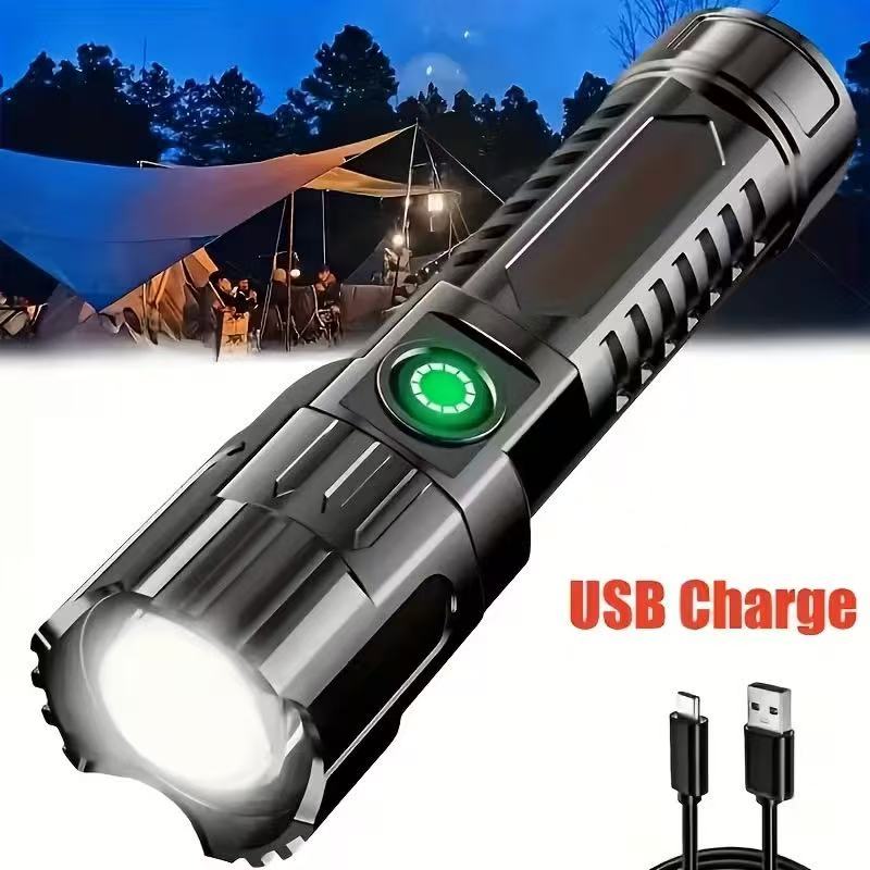 Outdoor Power Usb - Новый мощный светодиодный фонарик с USB-зарядкой,