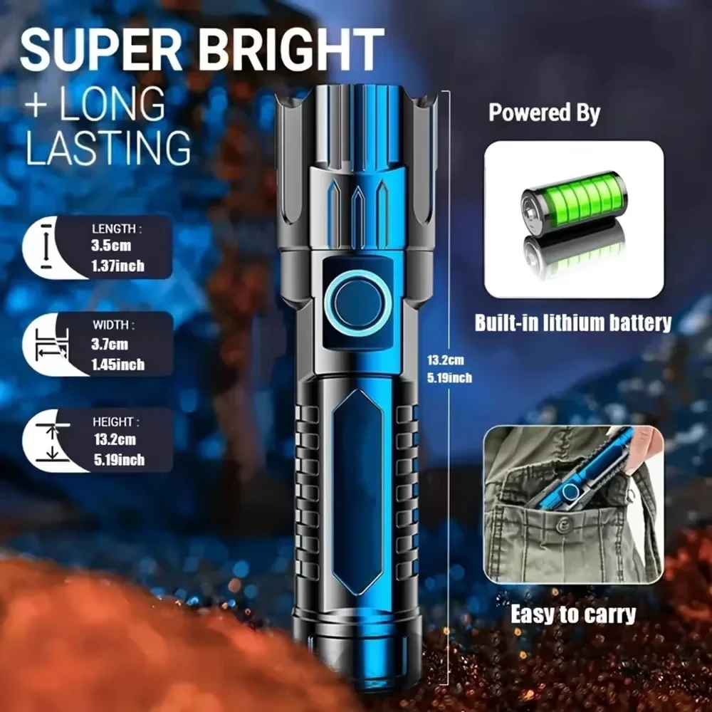 Суперяркий светодиодный фонарь – обзор и цена Outdoor Power Usb