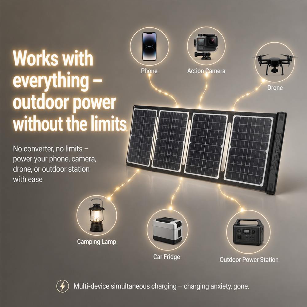 Складная солнечная панель мощн – обзор и цена Outdoor Power Lead