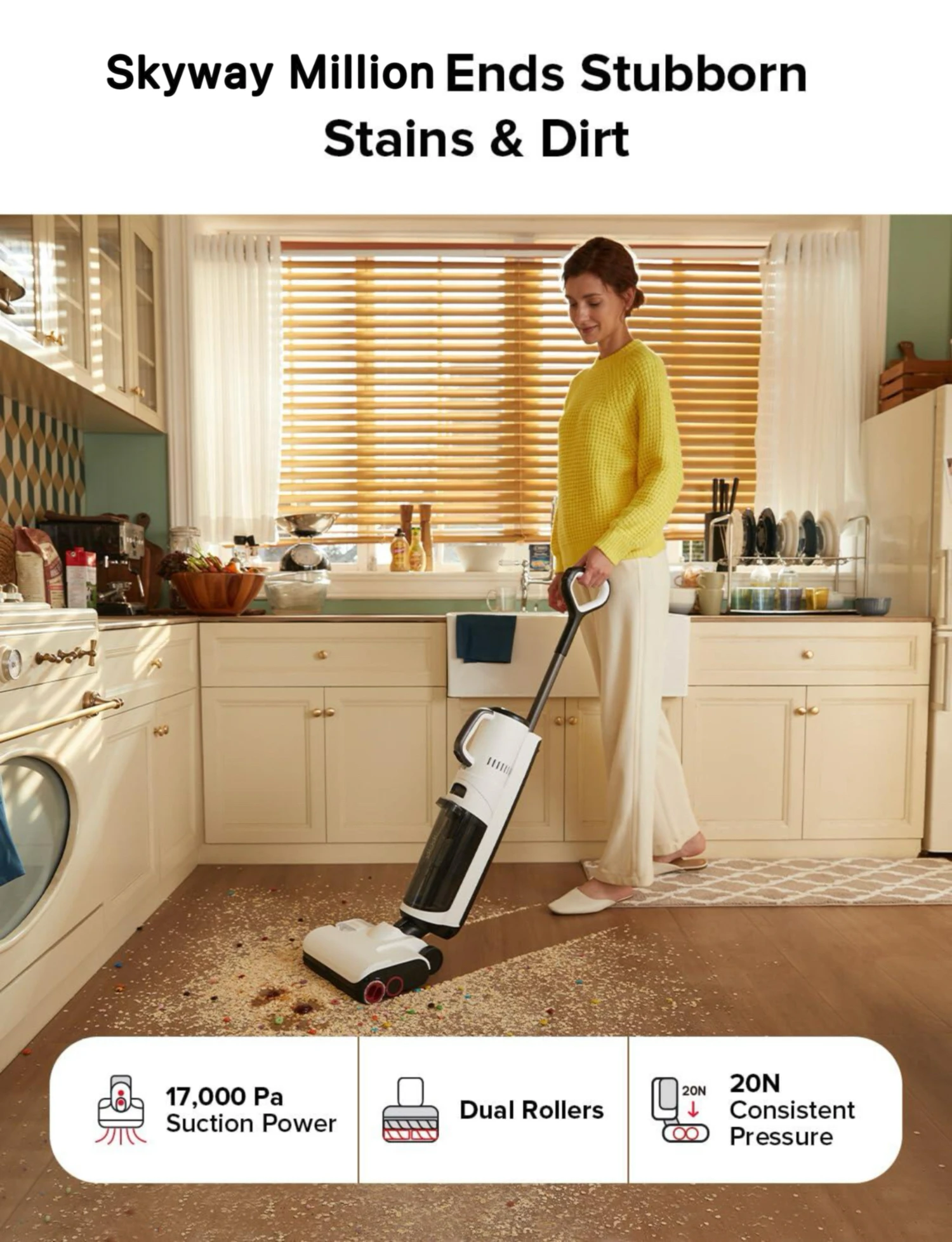 5-в-1 Мощная 17000Pa одношагов – обзор и цена Outdoor Power Mop