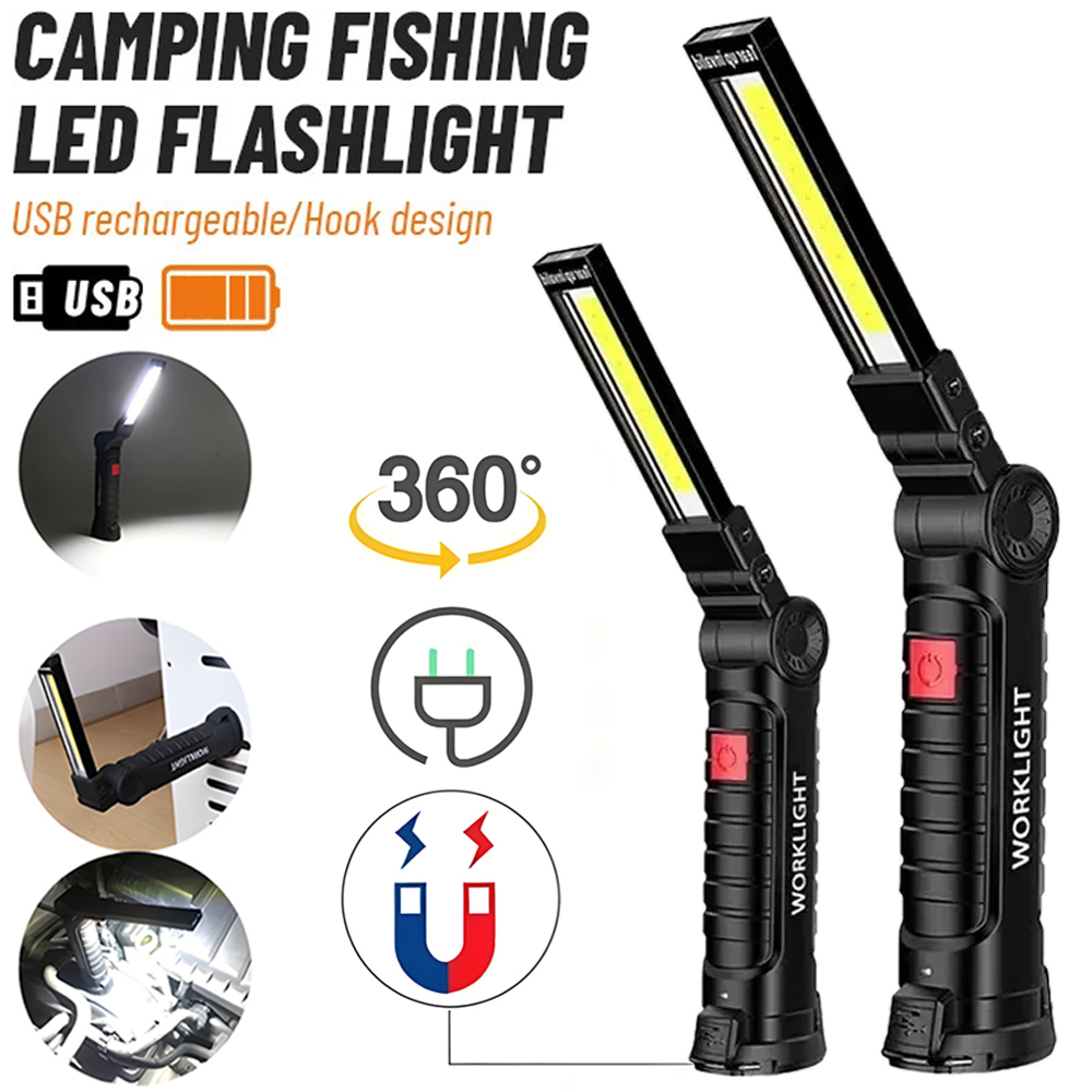 Светодиодный фонарик COB, пере – обзор и цена Outdoor Power Usb