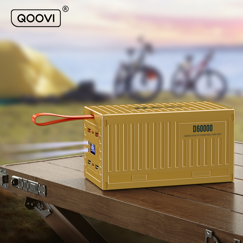 QOOVI 60000 мАч Power Bank 22, – обзор и цена Outdoor Power Lead